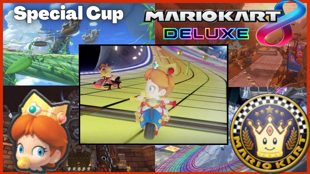 ✿ Mario Kart 8 Deluxe - Special Cup | Baby Daisy Gameplay ✿