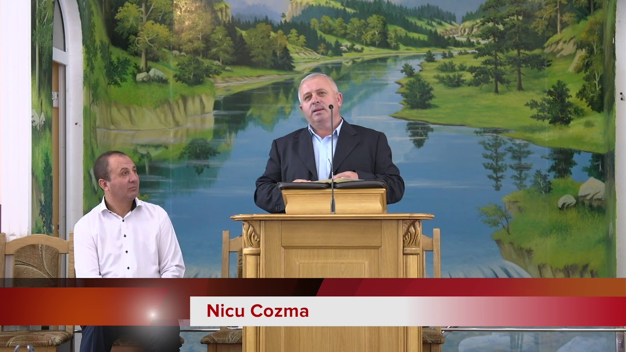 Nicu Cozma - Predica - Pocainta - Botez Nou Testamental