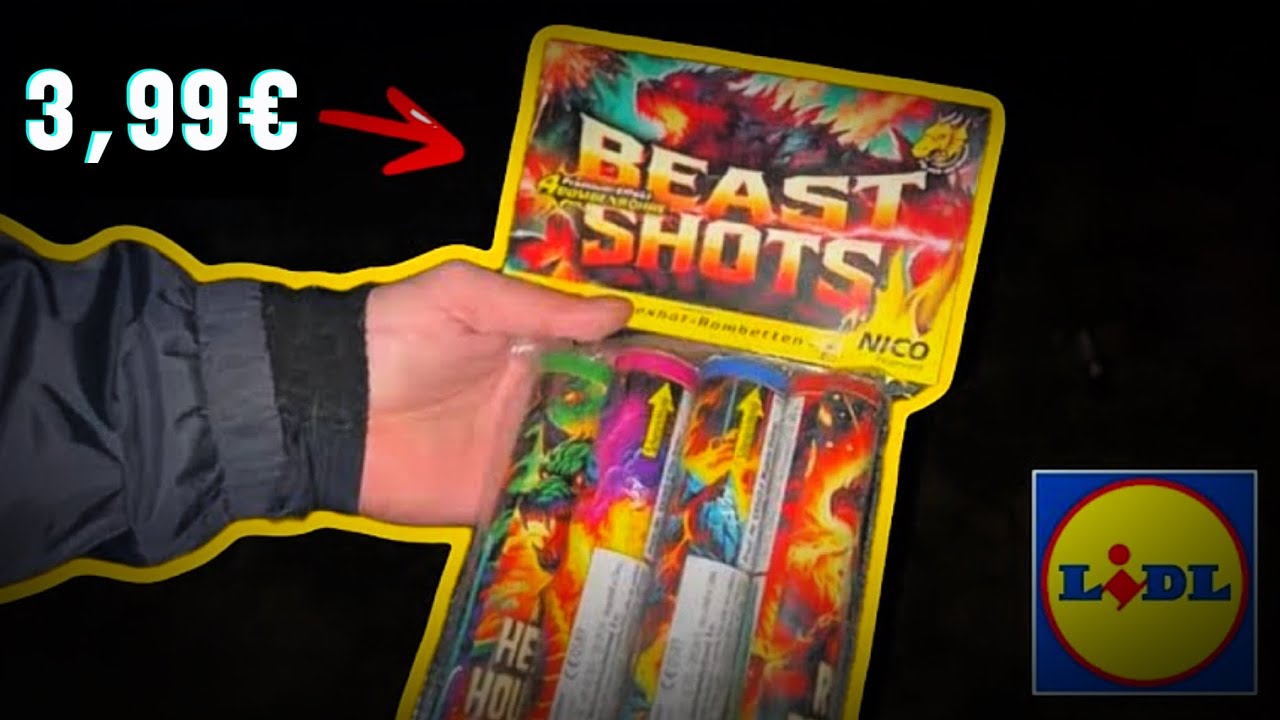 Nico Beast Shots💥🔥 |Top Neuheit 2025Lidl[3,99€] #fireworks#pyro#silvester#silvester2025 