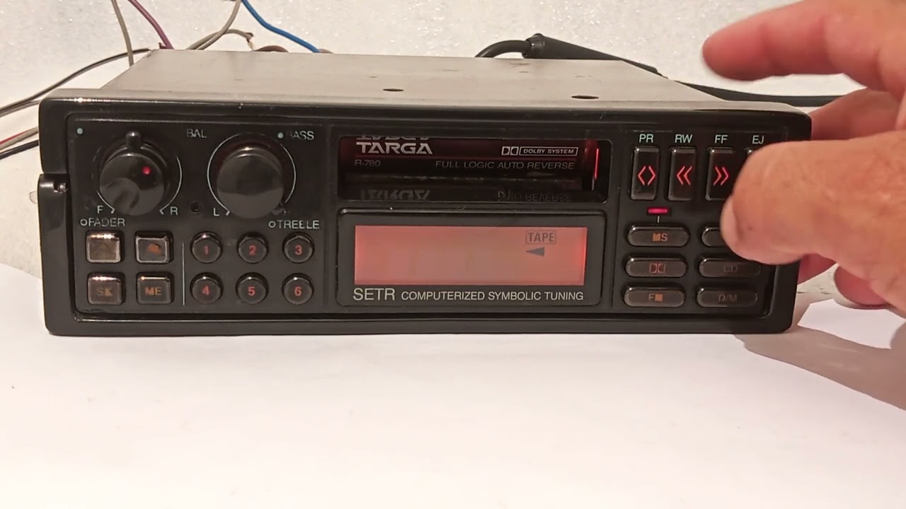 Autoestereo TARGA vintage
