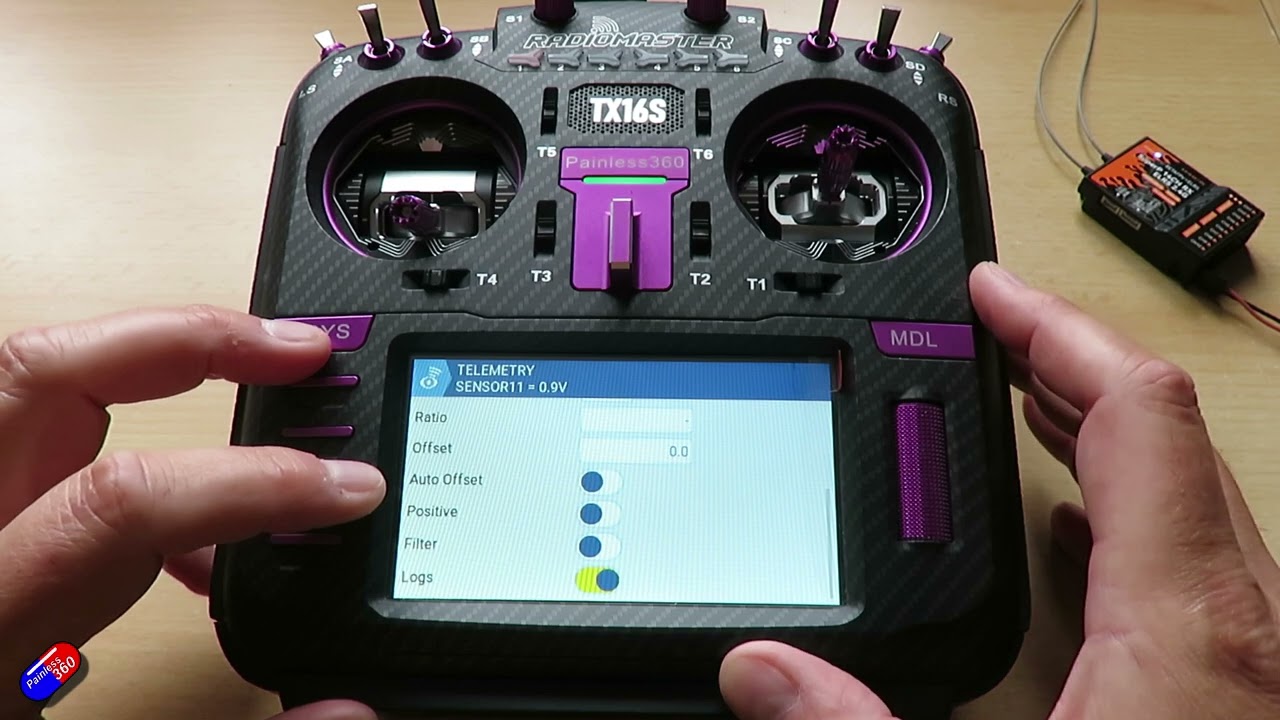 EdgeTX Quick Tip: How to edit telemetry sensors (to fix things like wrong voltage readings)