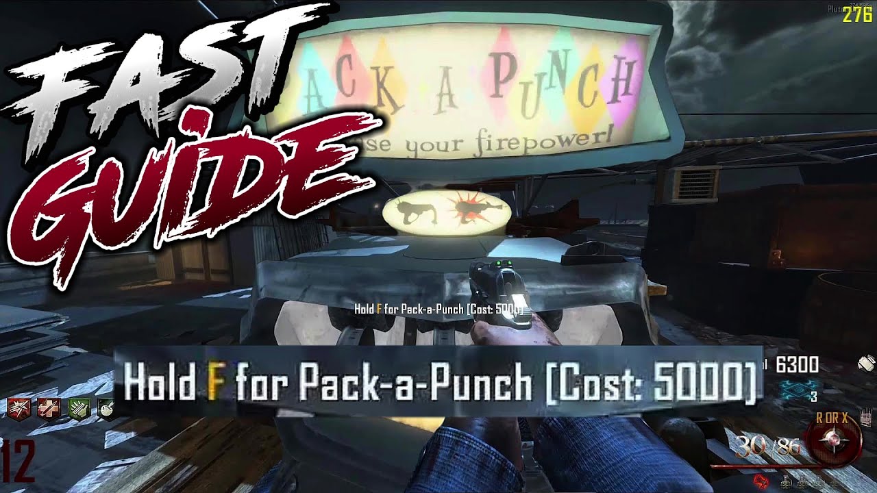 MOTD &mdash; БЫСТРЫЙ ГАЙД ПО PACK-A-PUNCH | BLACK OPS 2 MOB OF THE DEAD