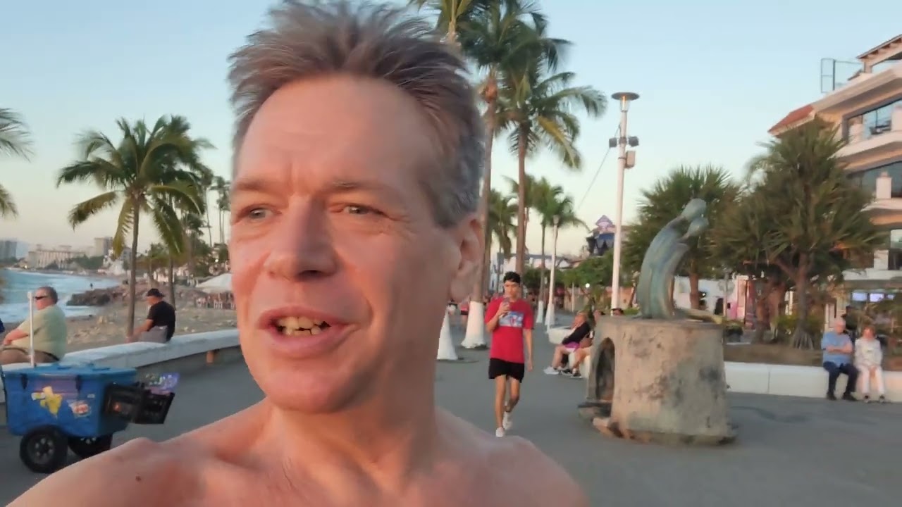 Massive Waves & Magical Sunset on the Malecón with Free Fun in Puerto Vallarta 