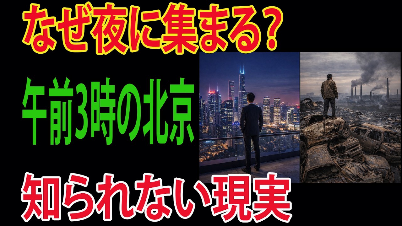 【中国崩壊】深夜3時の北京に数万人が殺到…エリート博士も絶叫する「生存競争」の残酷な真実