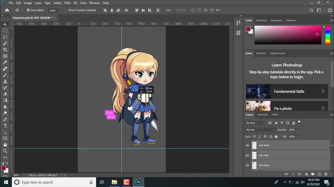 Photoshop to Spine