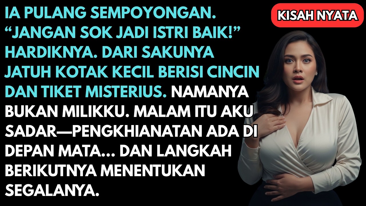 “Jangan Sok Jadi Istri Baik!”—Detik Cincin Itu Terlihat, Segalanya Runtuh!