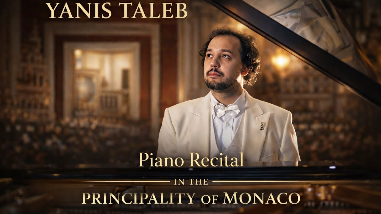Yanis TALEB concert de piano à la Principauté de Monaco - Œuvres originales