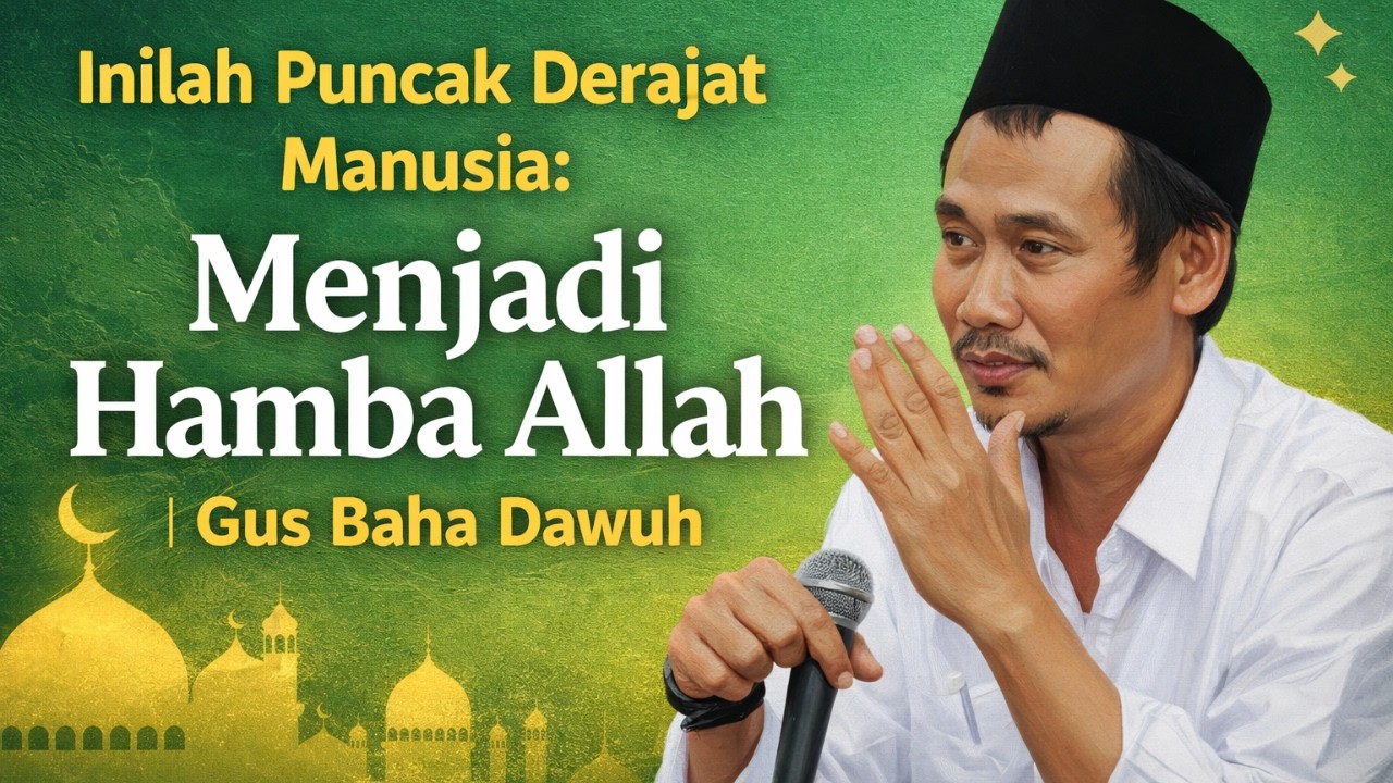 Inilah Puncak Derajat Manusia: Menjadi Hamba Allah | Gus Baha Dawuh
