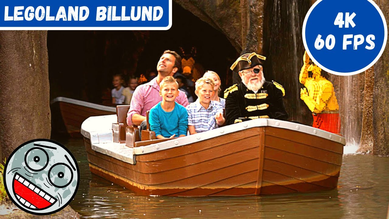 PIRATE BOATS - LEGOLAND BILLUND - POV/ONRIDE (4K-60FPS)