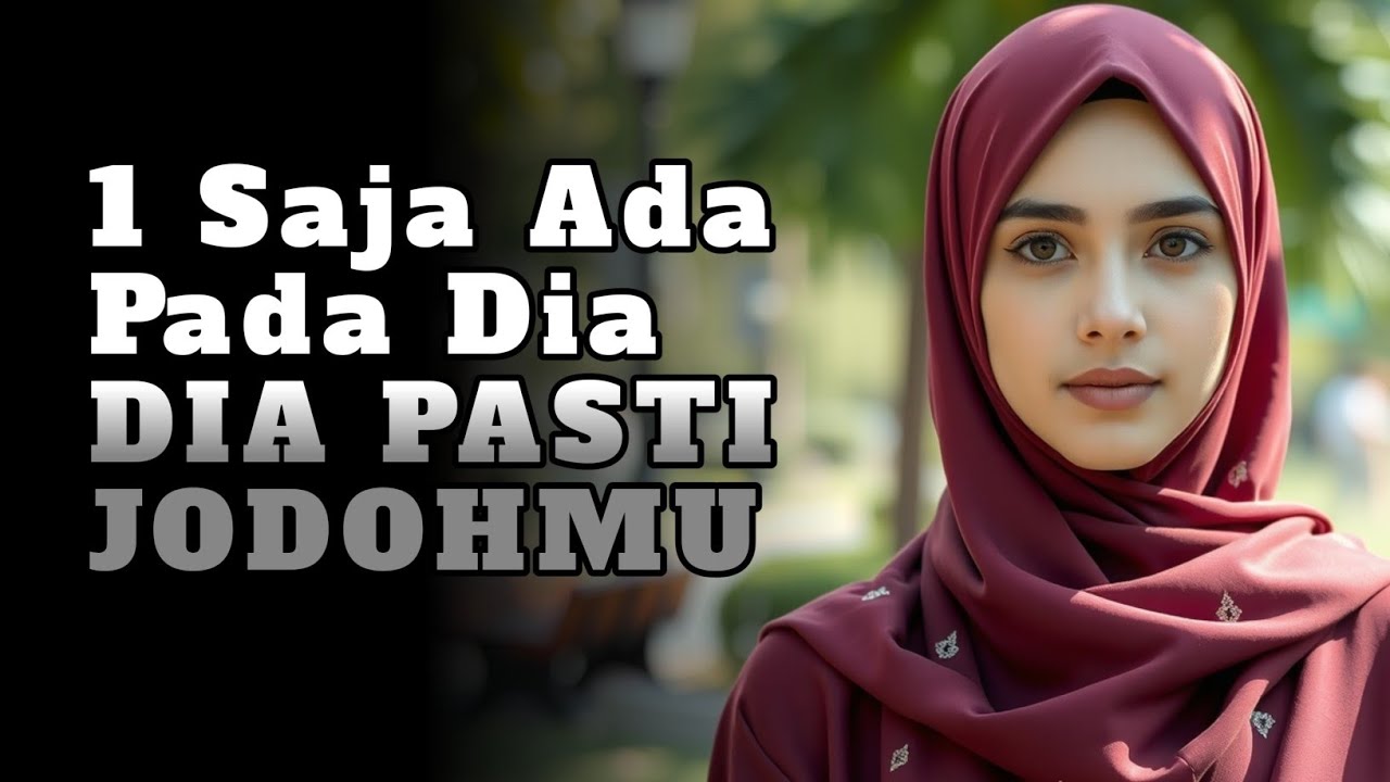 JIKA 1 DARI  TANDA INI MUNCUL, MAKA  PASTI JODOHMU
