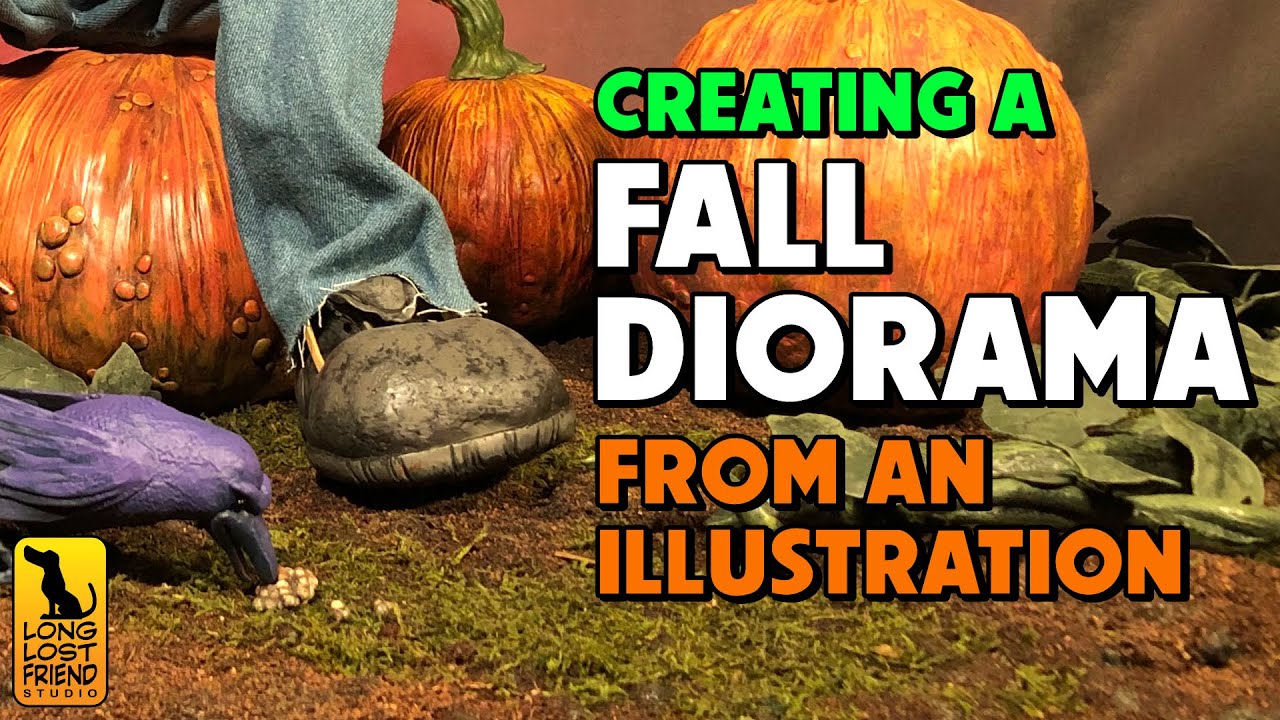 Creating a Fall Diorama from an Illustration