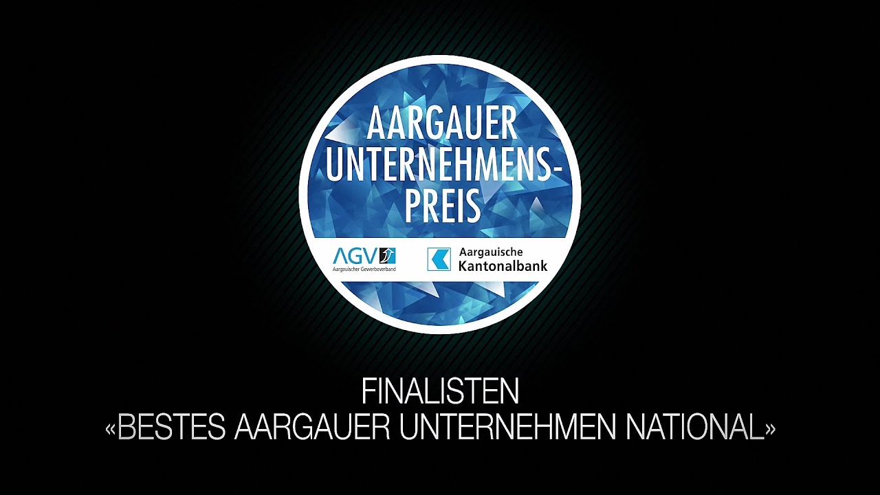 Aargauer Unternehmenspreis 2025 Kategorie National | AV+PG AG | AV+PG AG