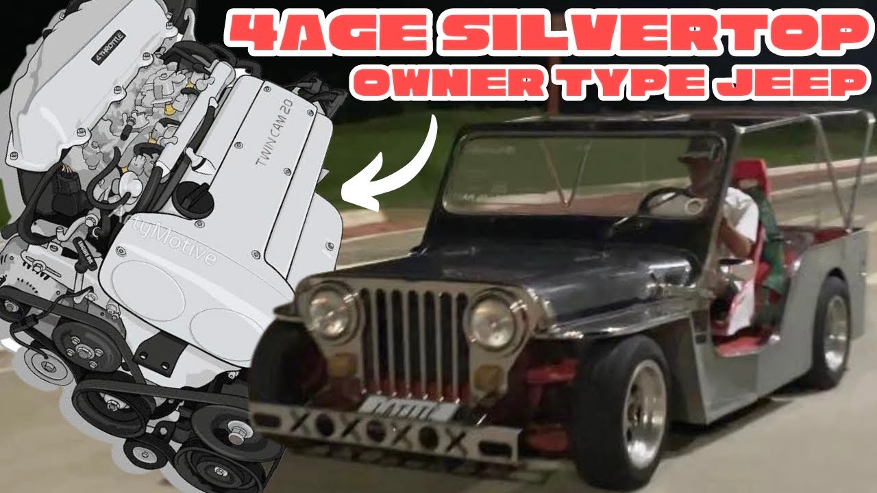 4AGE 20V “LATITE” Owner Type Jeep | Pinunit ang Ayala Dance Floor