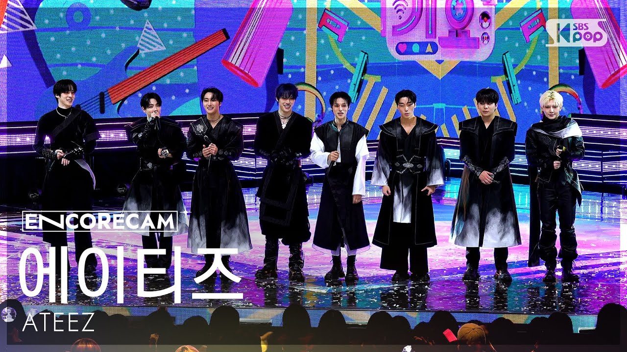 [앵콜캠4K] 에이티즈 'Adrenaline' 인기가요 1위 앵콜 직캠 (ATEEZ Encore Fancam) @SBS Inkigayo 260215
