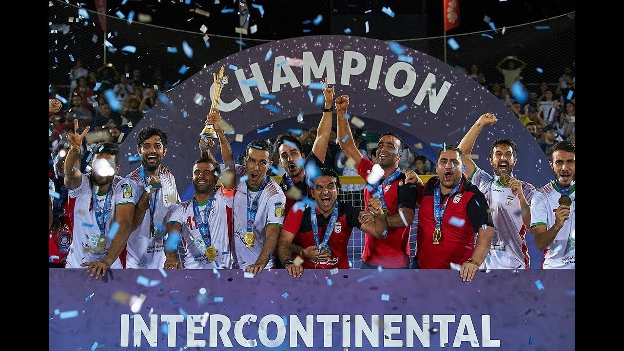 IRAN 🇮🇷 is the Champion of FIFA Beach Soccer Intercontinental Cup 2019 !
