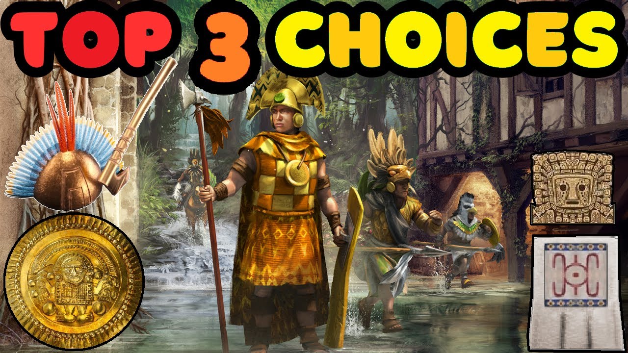 TOP 3 Future South American Civs for AoE2 (Pt.2)