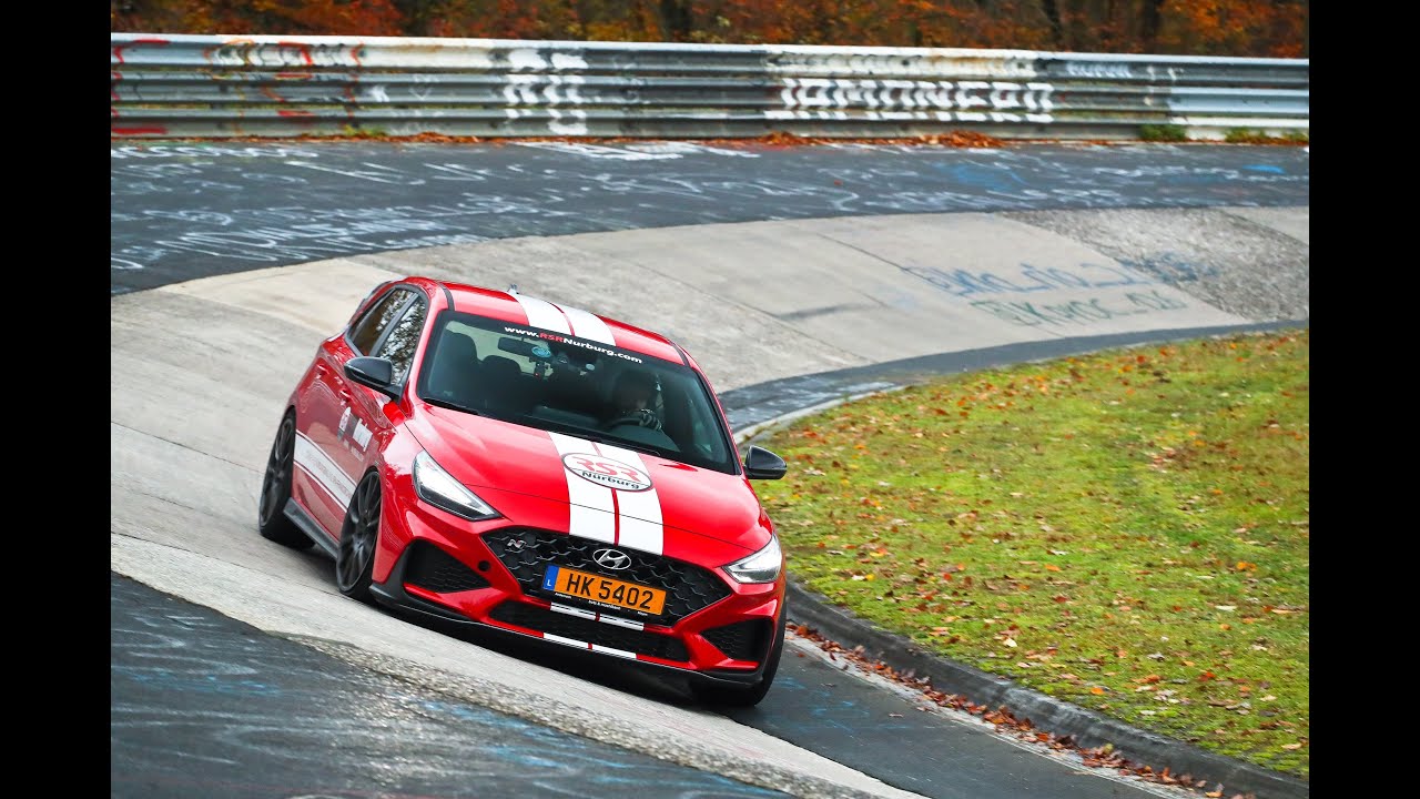 Hyundai i30N Performance 8DCT (280HP) - POV Nürburgring Nordschleife TF Lap (12.11.2023)