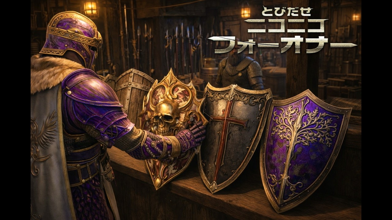 とびだせニコニコフォーオナー[ForHonor]ヒカル一家