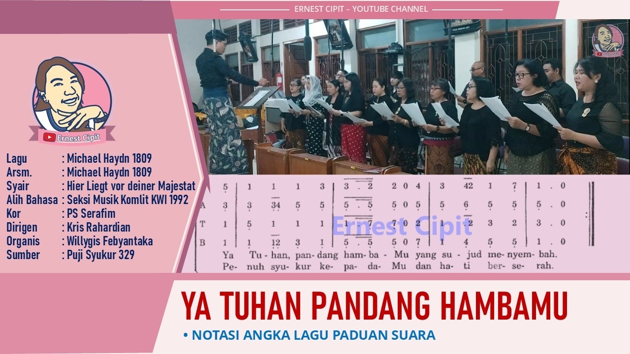 Ya Tuhan Pandang Hambamu | Lagu Arwah | Puji Syukur 329 | PS Serafim