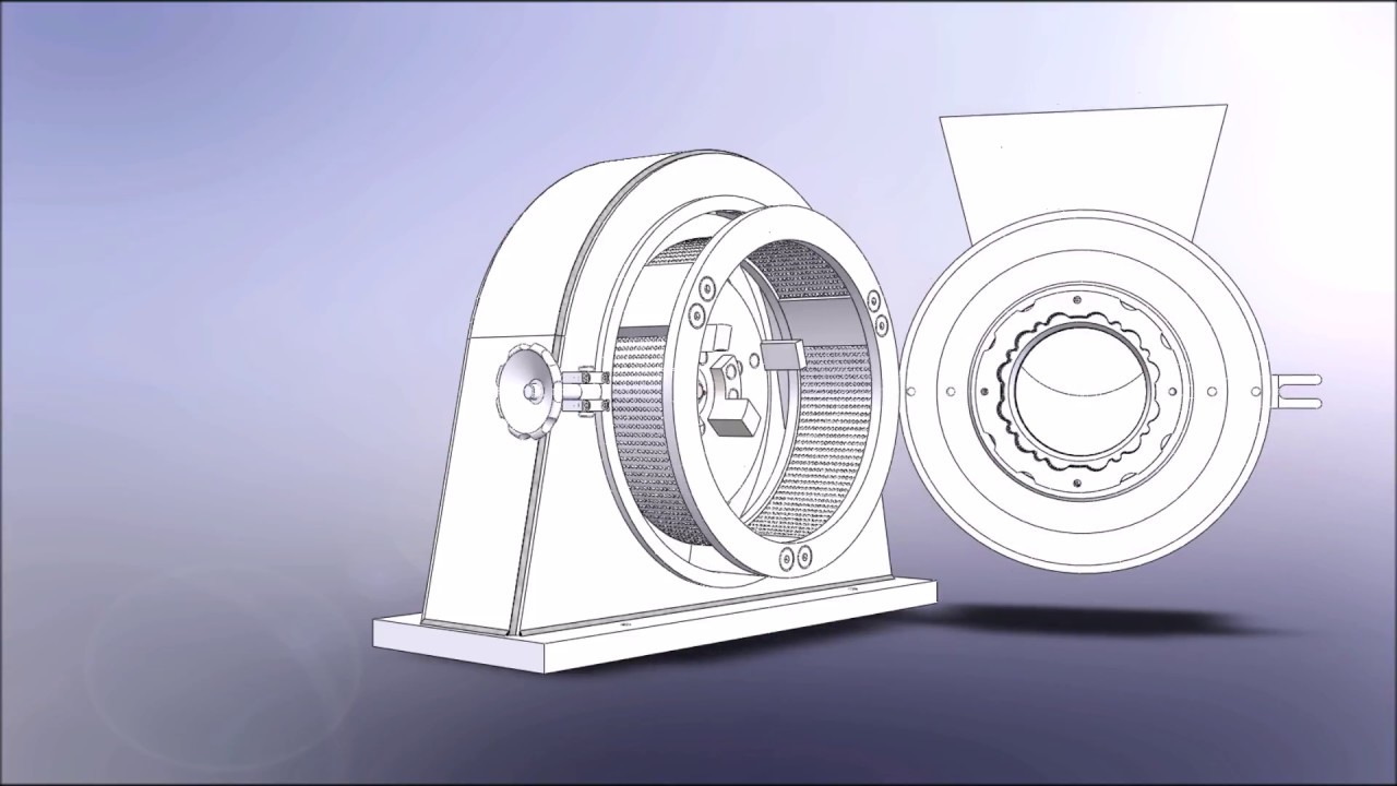 Conception d'un Broyeur à marteaux sur SolidWorks