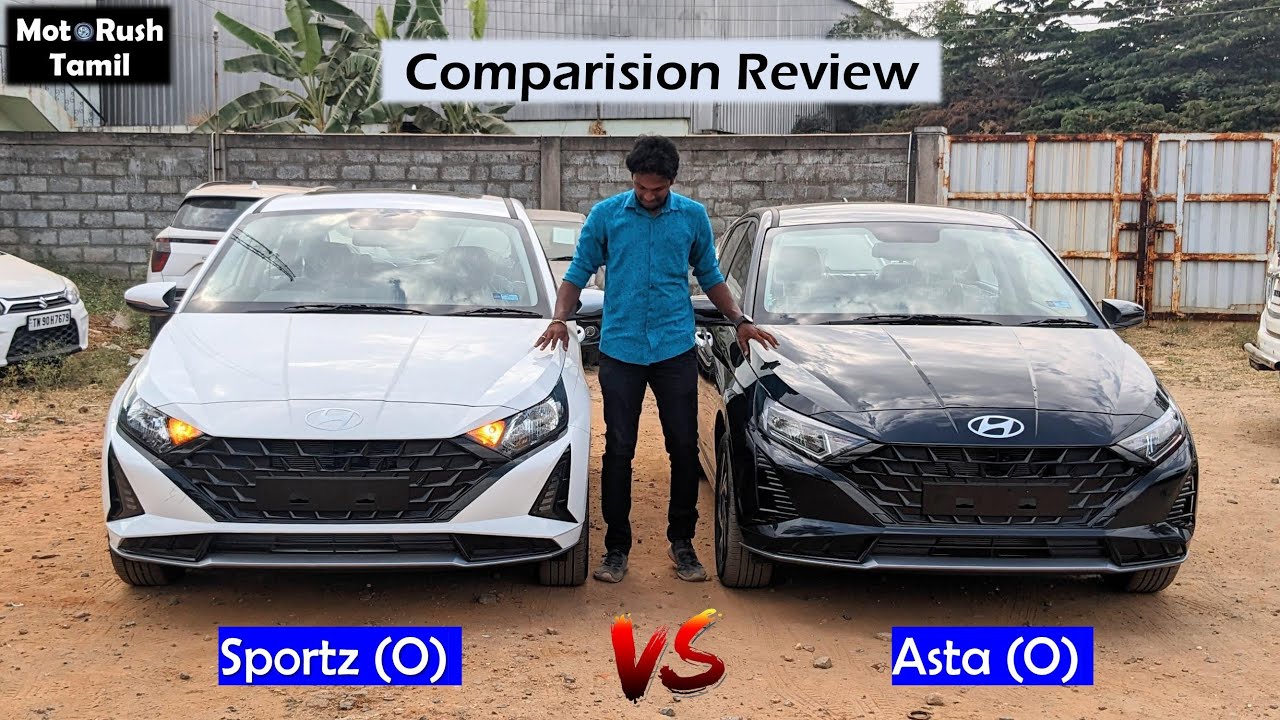 Hyundai i20 - Variant Wise Comparison | MotoRush Tamil