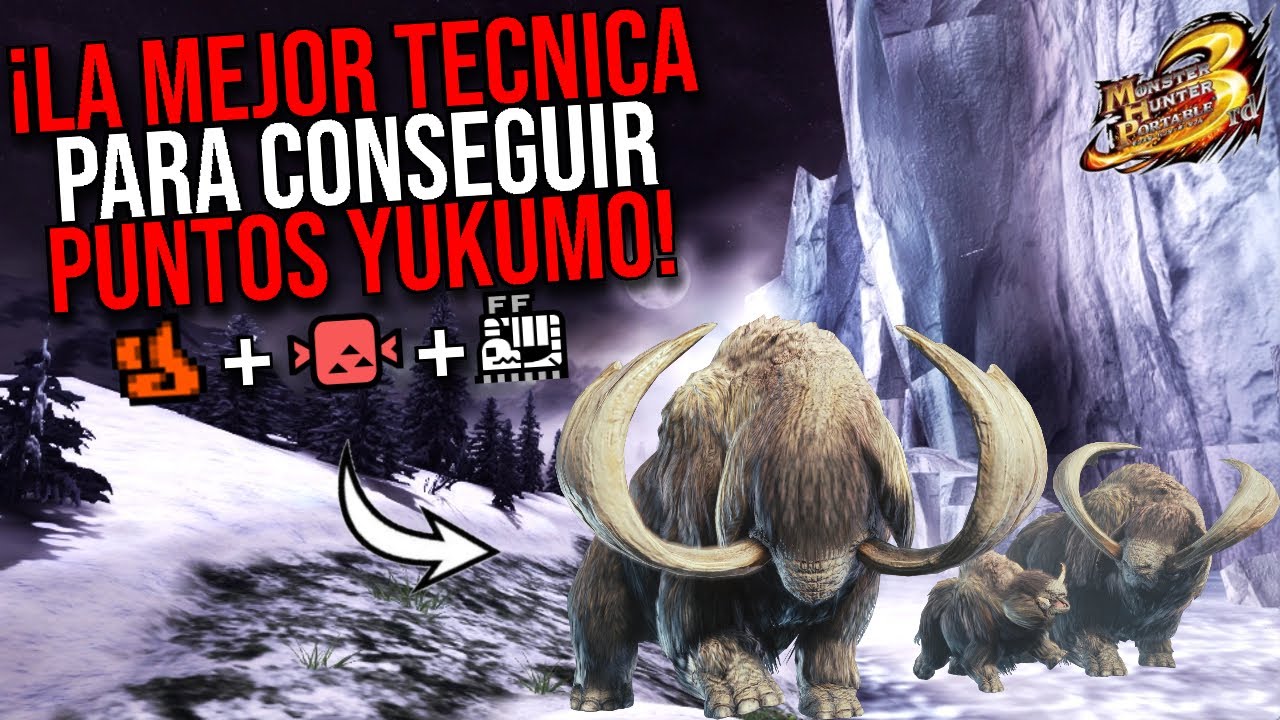 La mejor tecnica para conseguir Puntos Yukumo en MHP3rd [Rapido,facil y sencillo] Remaster.