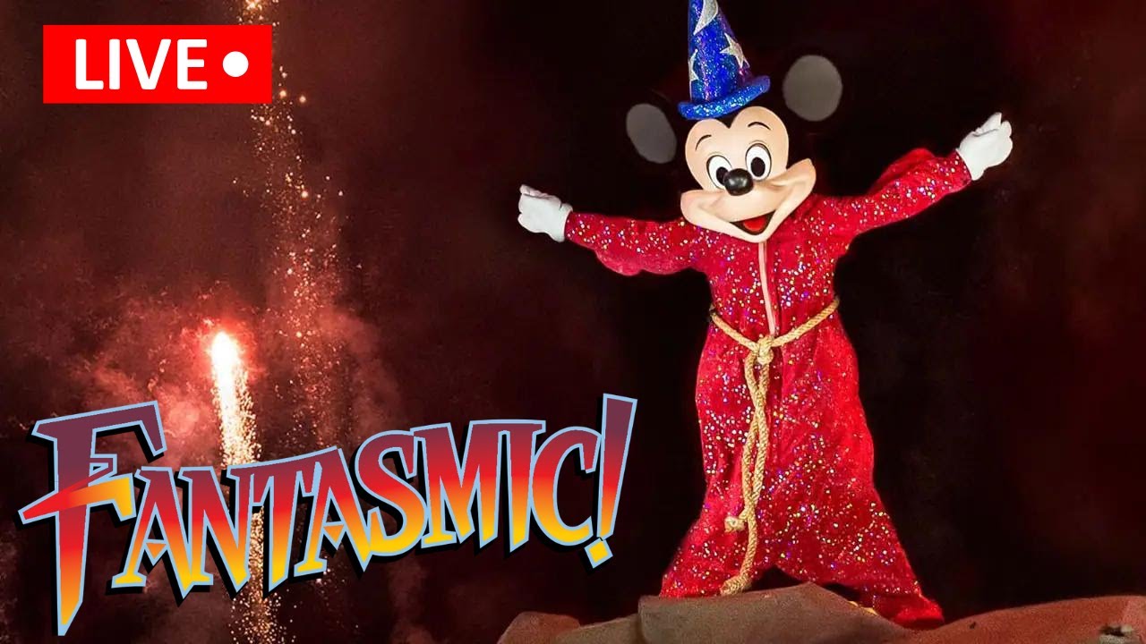 🔴LIVE Return of Fantasmic! Villians Won This One! Castmember Preview | Walt Disney World Live Stream