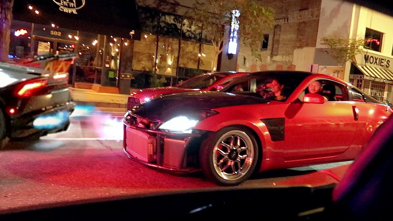 LOUD CARS TERRORIZING THE CITY! (Twin Turbo Lambo, LS 350z, Corvettes, & MORE!)