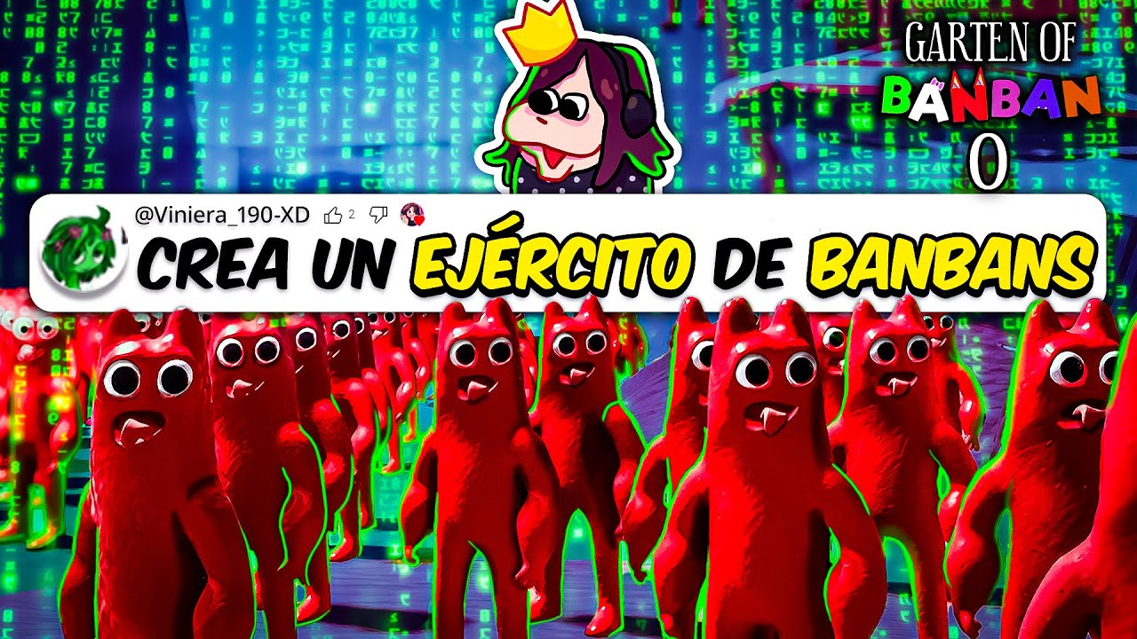 HACKEÉ Garten OF Banban 0 COMO ME PIDIERON… ⚠️👀​​