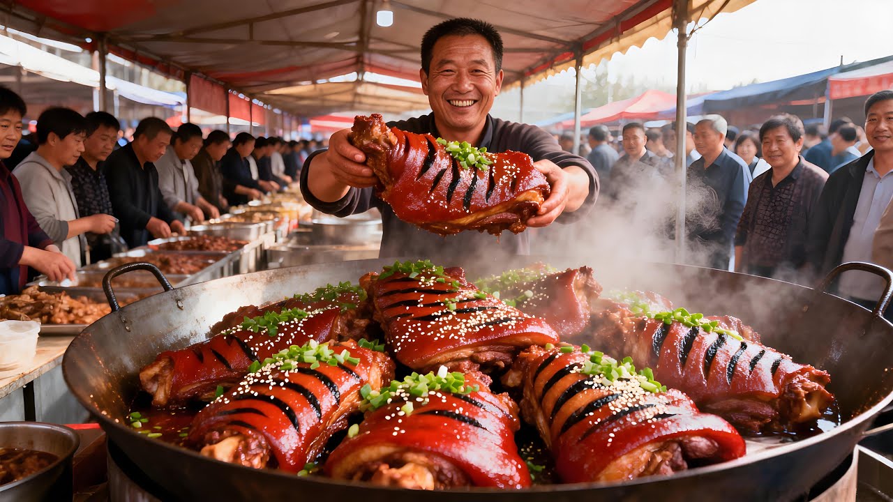 山东傻子哥自创虎皮卤肉，免费教徒三千人，并且大方公开配方和全部制作过程！【好食勇哥】