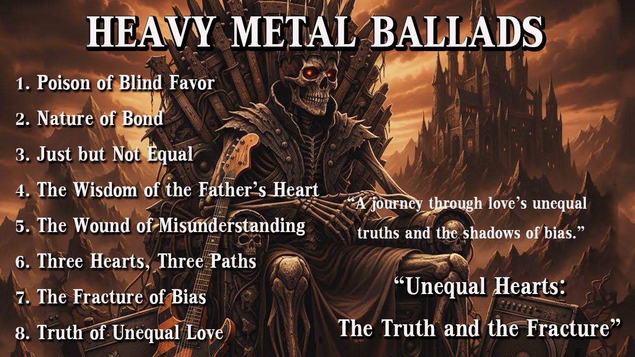 “Unequal Hearts: The Truth and the Fracture” , #HeavyMetalBallad #EmotionalMetal #MetalConceptAlbum