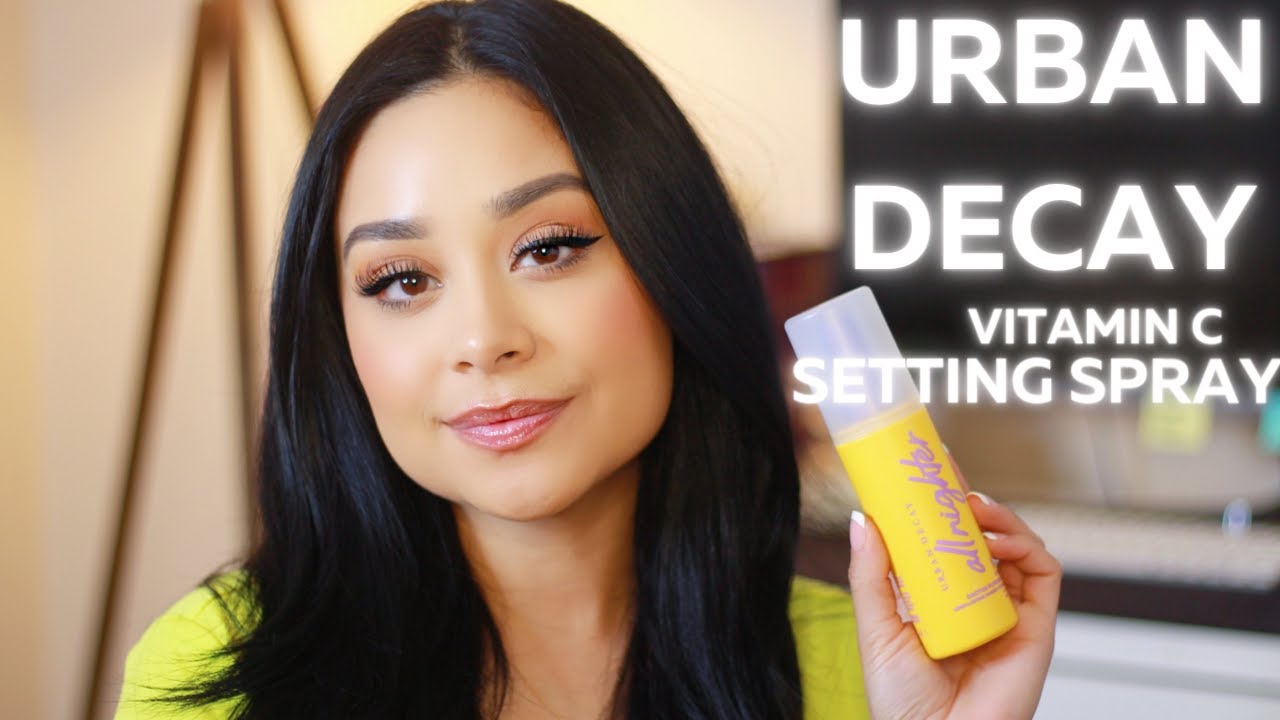 NEW URBAN DECAY ALL NIGHTER | VITAMIN C SETTING SPRAY