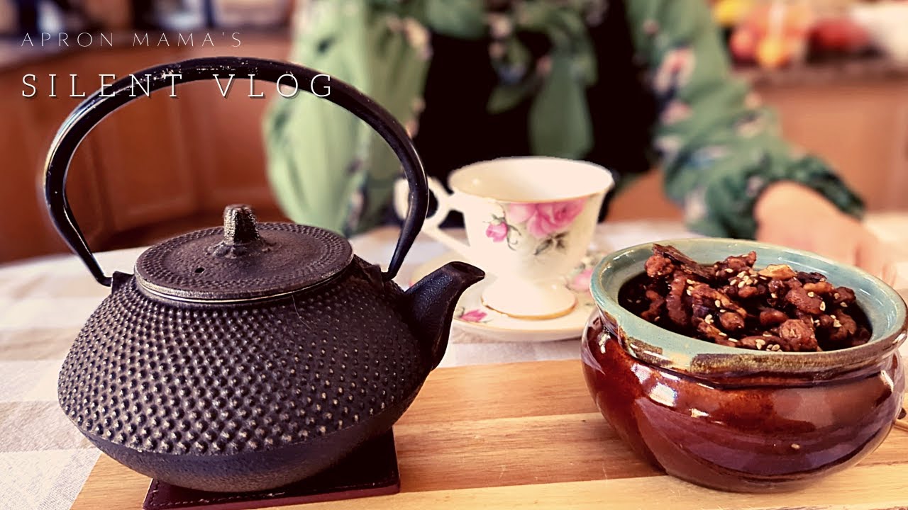 Silent Vlog | Becoming a Housewife in My 50s - Amber Walnuts| Relaxing Video | Slow Living