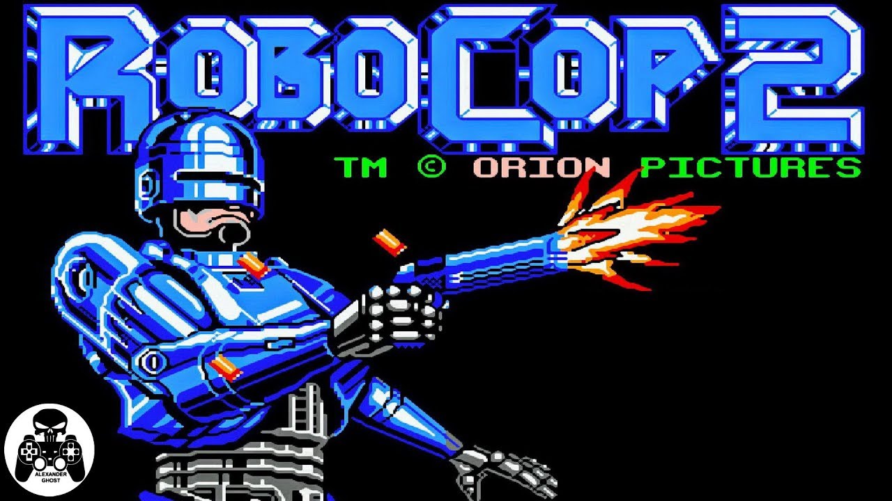 RoboCop 2 Dendy/NES/Famicom прохождение [60fps]
