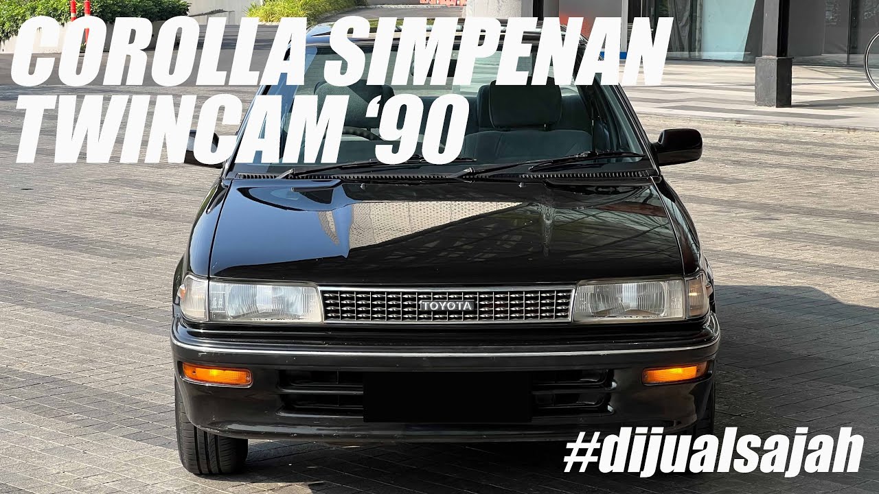 TOYOTA COROLLA TWINCAM 90 | ASLI SIMPANAN DOKTER | LOW KILOMETER! #dijualsajah
