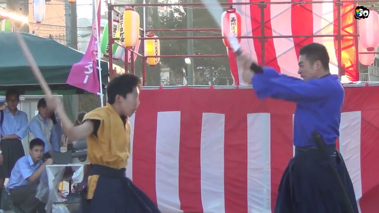 暴れん坊将軍再現をした高校生たちのリハーサル風景