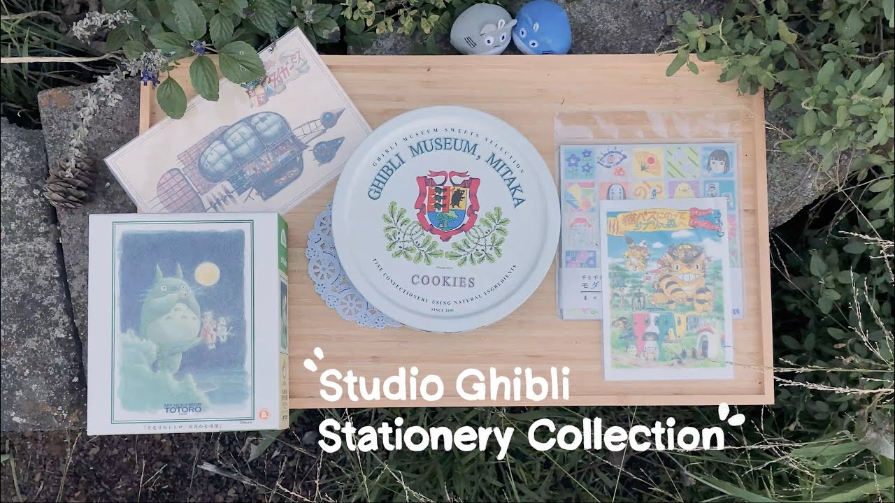 studio ghibli stationery collection + 🍃 ghibli museum merchandise 🍃