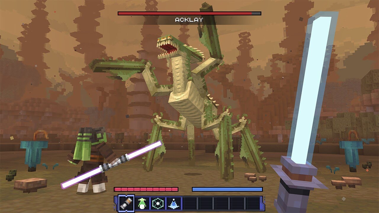 Minecraft Star Wars: Path Of The Jedi Full Playthrough