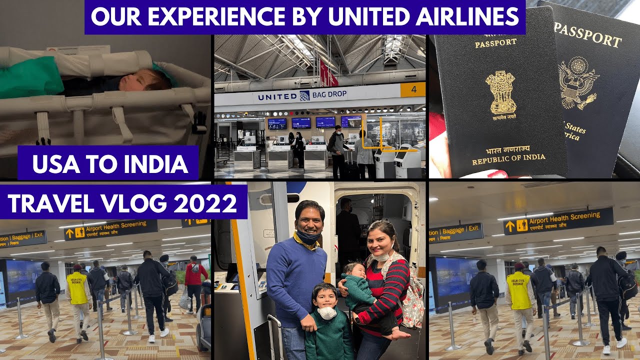 USA to INDIA TRAVEL WITH 2 Kids~UNITED Airlines Flight Experience~What I Packed~Real Homemaking Vlog