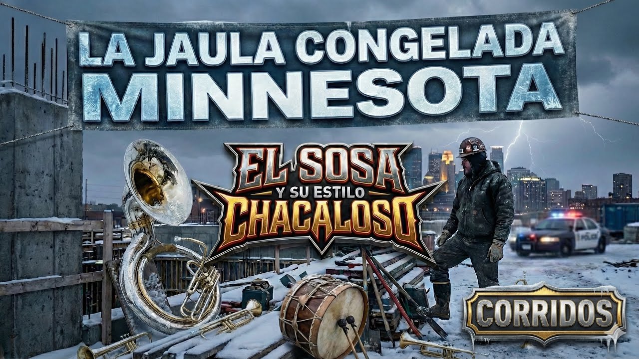 🧊La Jaula Congelada🧊Minnesota🇲🇽Corrido Migrante🇲🇽El Sosa y su estilo chacaloso🧊