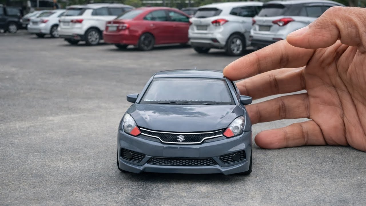 I made This Realistic Maruti Suzuki Baleno Diecast Model @travelwithdiecasttwd5327