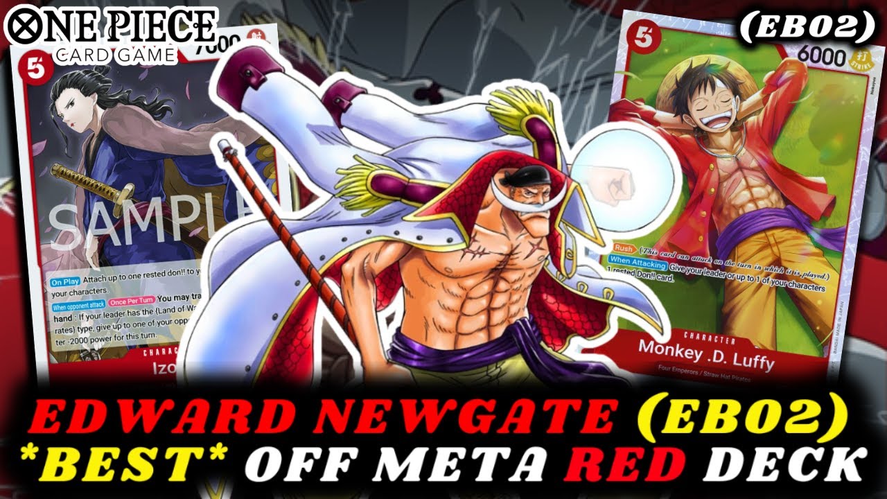 ЭДВАРД НЬЮГЕЙТ ВСЕ ЕЩЕ ХОРОШ! (EB02) One Piece TCG