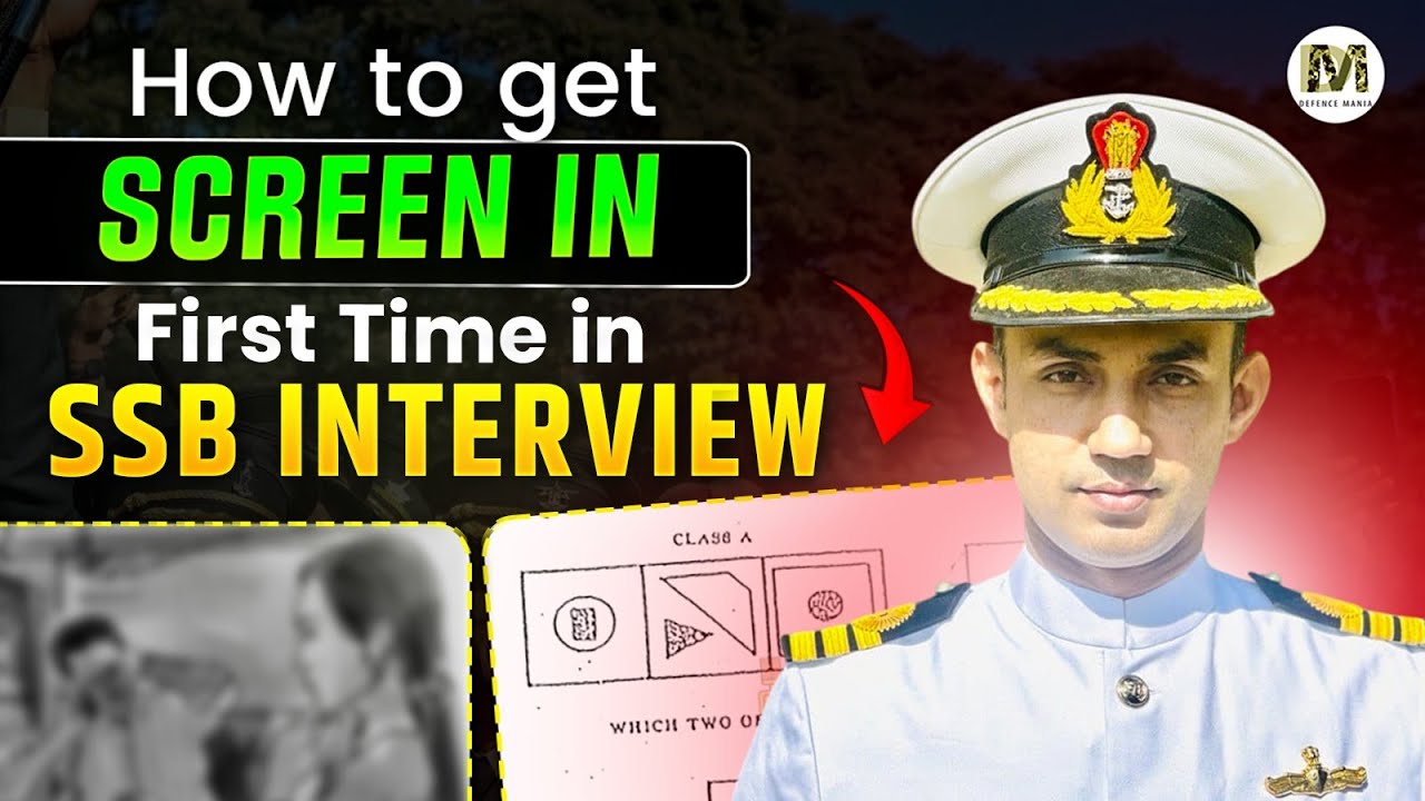 How to Get Screened In at SSB Interview | SSB Interview Screening Tips