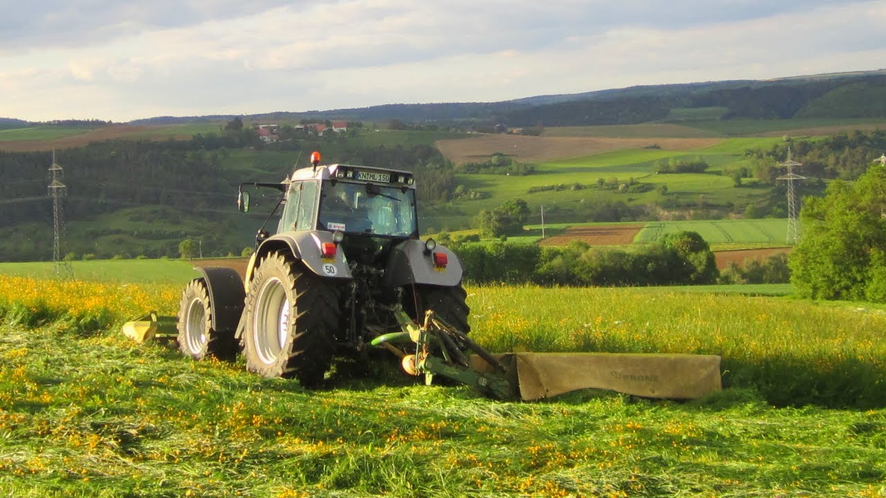 1. Schnitt 2012 | Mähen mit Fendt 714 Vario & Steyr CVT 170