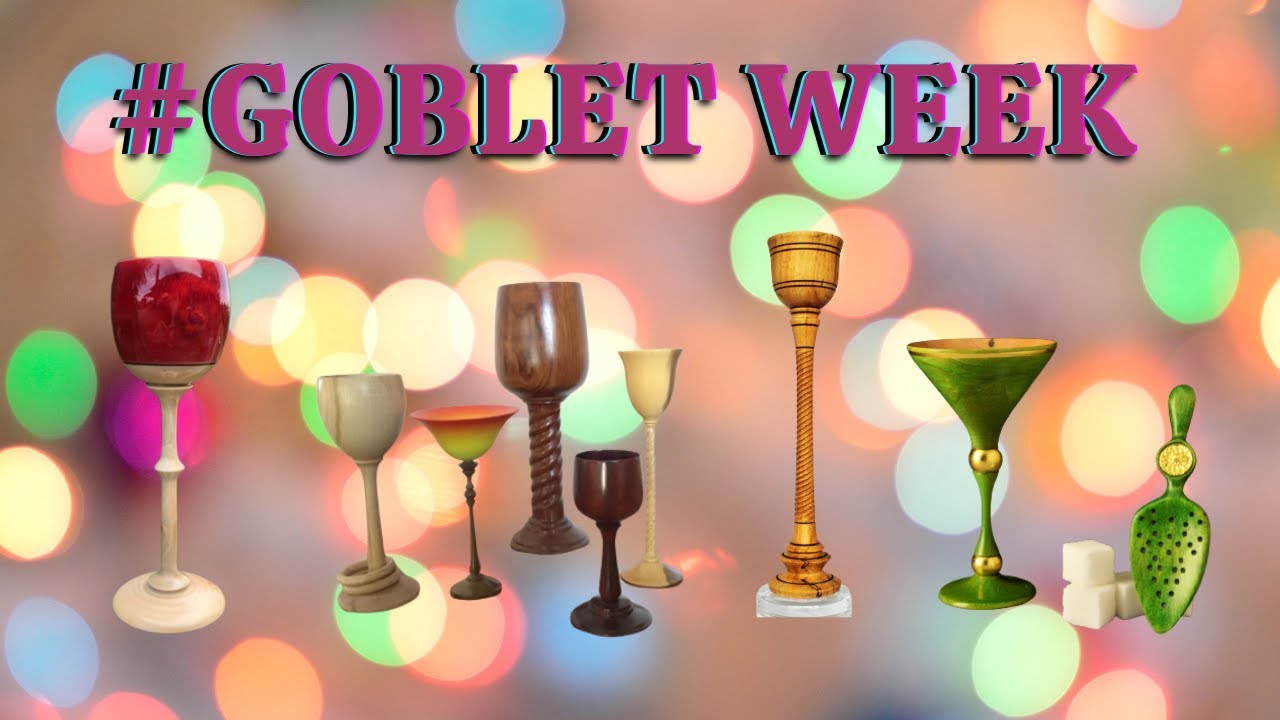 Woodturning | Another great #week - #goblet week