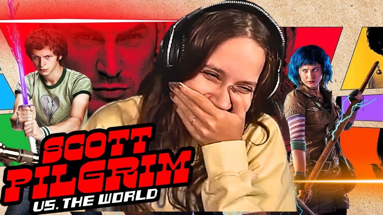 Scott Pilgrim VS The World (2010) must be the weirdest movie ☾ MOVIE REACTION - FIRST TIME WATCHING!