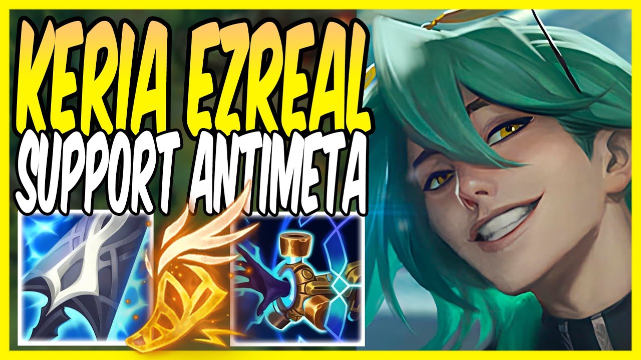💥¡USO el * EZREAL SOPORTE de KERIA* me SORPRENDO del DAÑO ABSURDO WTF!💥