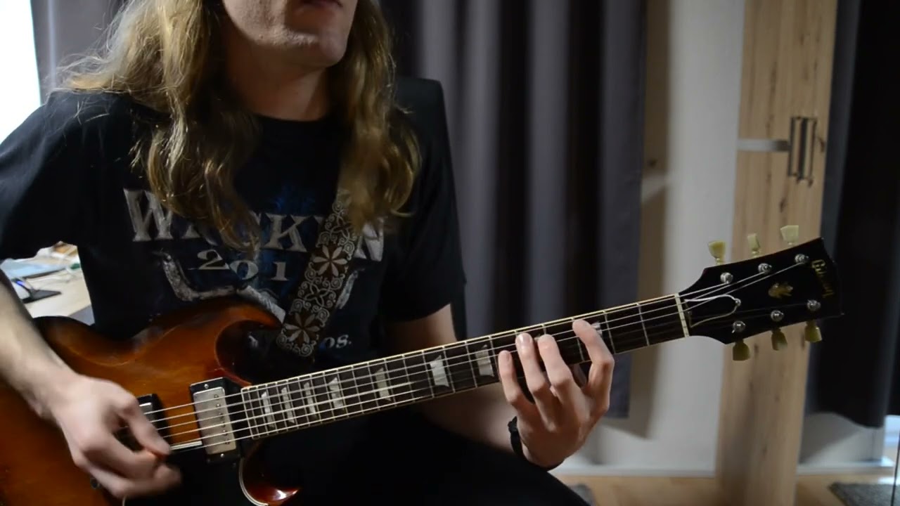 Collapsology (Raise Your Voice) BLACK MIRRORS - Jonas Meier guitar cover