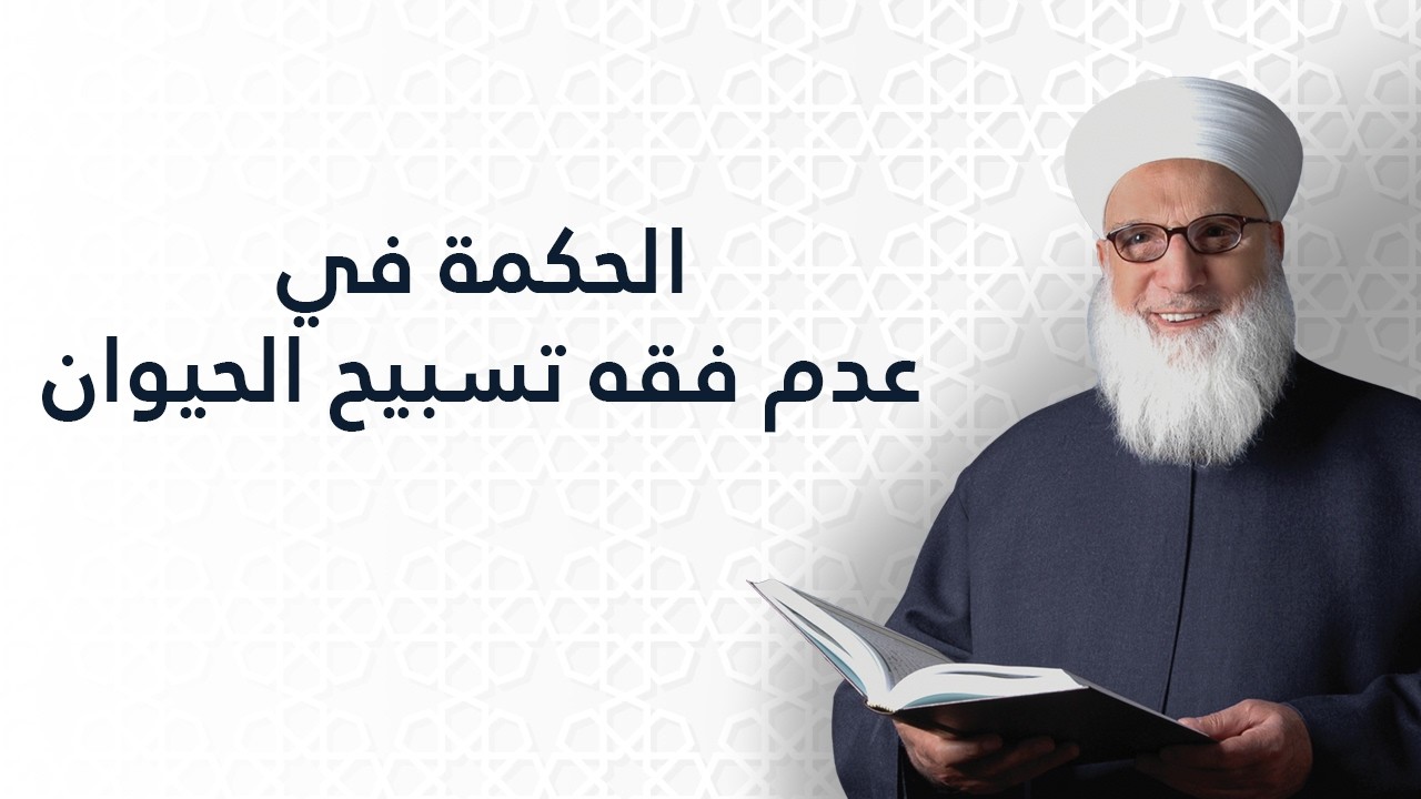 الحكمة في عدم فقه تسبيح الحيوان    سورة الإسراء الآية 44    تفسير القرآن الكريم