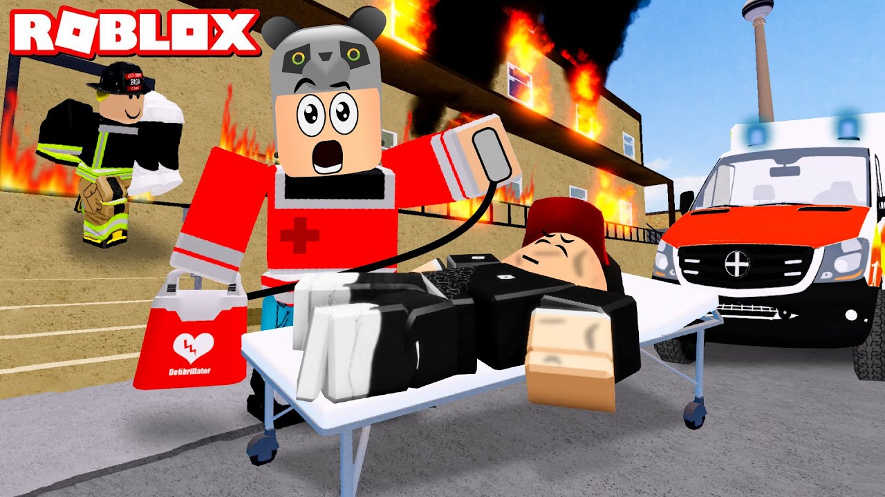 Ambulans Şoförü Oldum ve Hastaları Kurtardım!! - Panda ile Roblox Emergency World Wide